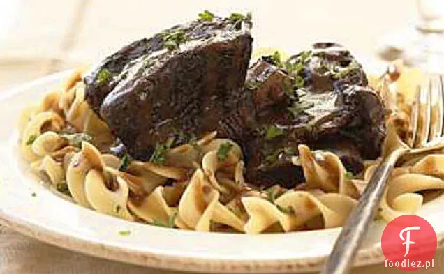 Cabernet-Duszone Żeberka Wołowe