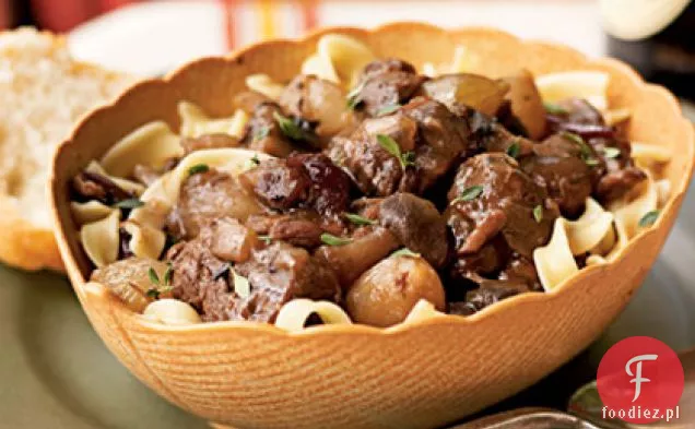 Jesienny Żurawinowy Gulasz Wołowy