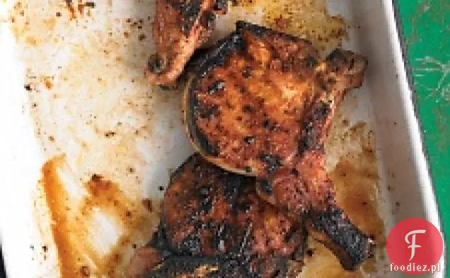 Grillowane Kotlety Wieprzowe Z Pastą Przyprawową