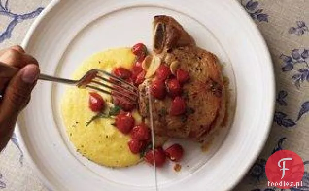 Kotlety Schabowe Pieczone Z Polentą