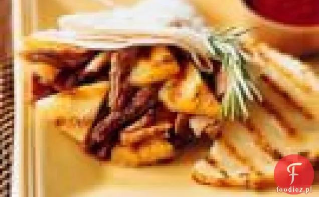 Pieczona wieprzowina z grillowanym sosem ananasowo-Chipotowym