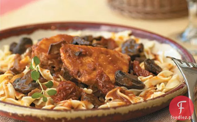 Pieczeń wieprzowa z Ragoutem z trzech grzybów