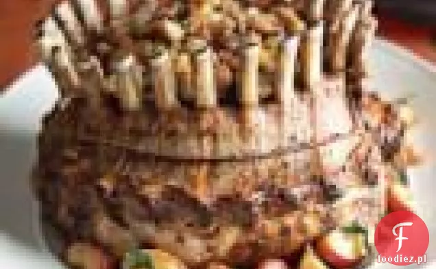 Pieczeń Wieprzowa Z Nadzieniem Jabłkowym, Żurawinowym I Orzechowym