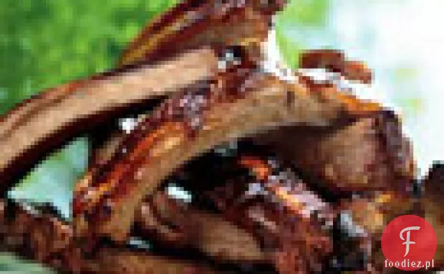 Bourbon-Szkliwione Żeberka Dziecięce