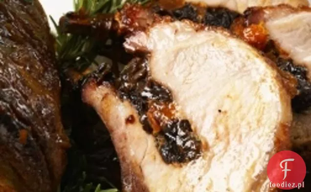 Pieczeń Wieprzowa Z Karmelizowaną Cebulą Klonową
