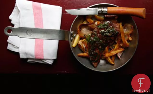 Foie De Veau En Persillade Avec Pommes De Terre (wątroba cielęca W