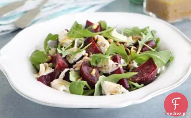 Sałatka Z Mozzarelli, Buraków I Rukoli