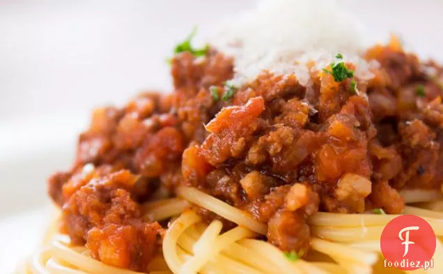 Spaghetti Z Sosem Mięsnym