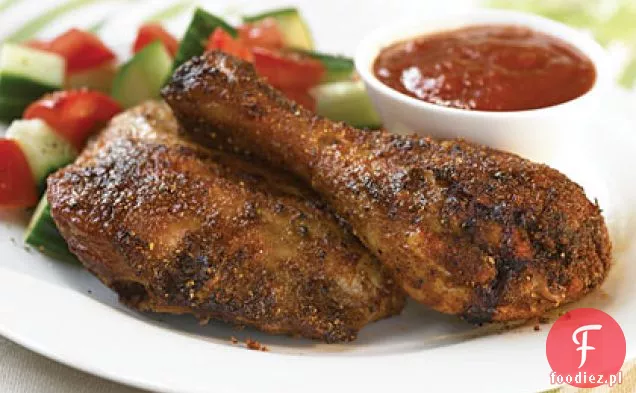 Kurczak na sucho z miodowym sosem Barbecue
