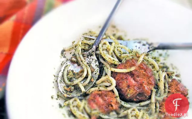 Włoski Przepis Na Klopsiki Z Makaronem Z Pesto Bazyliowego