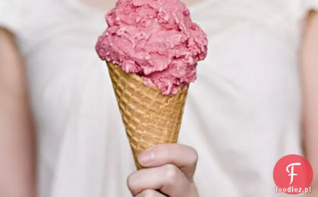 Lody malinowe