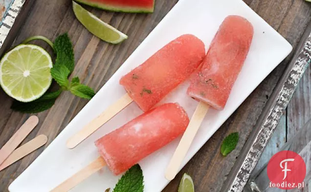Arbuz Mojito Popsicles