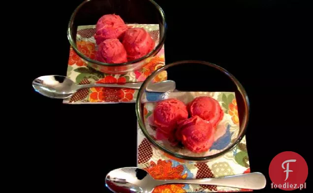 Sorbet Z Winem Malinowym