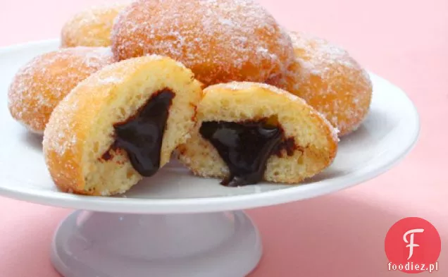 Pączki Nadziewane Czekoladą I Piwem
