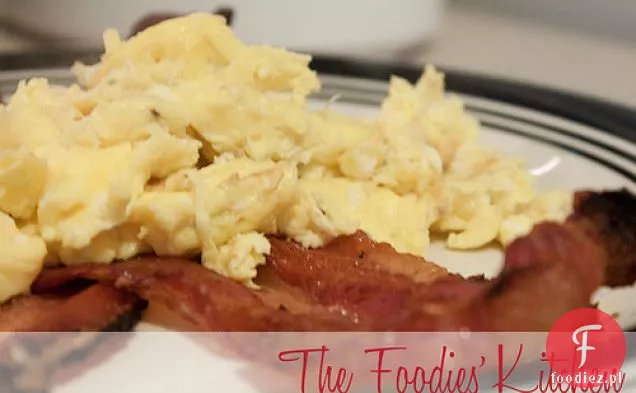 Klonowy boczek kandyzowany (i jajecznica)