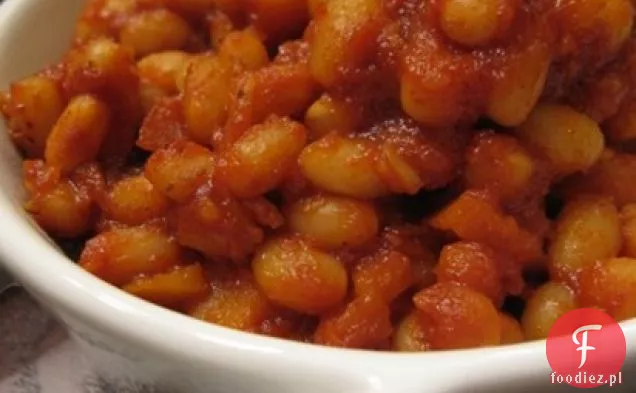 Fasola Pieczona Boczkiem