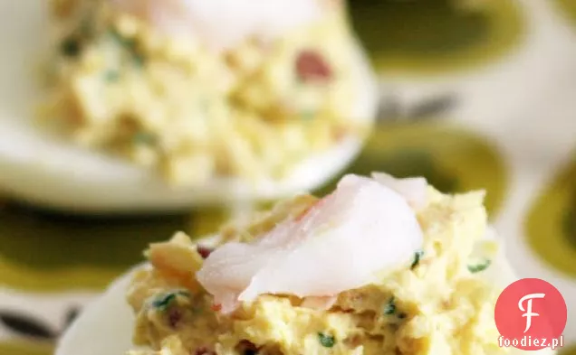 Boczek Kocha Krewetki Deviled Eggs
