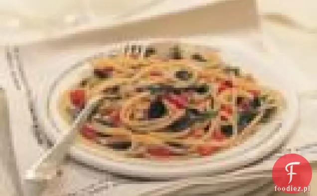 Spaghettini Z Pomidorami I Rukolą