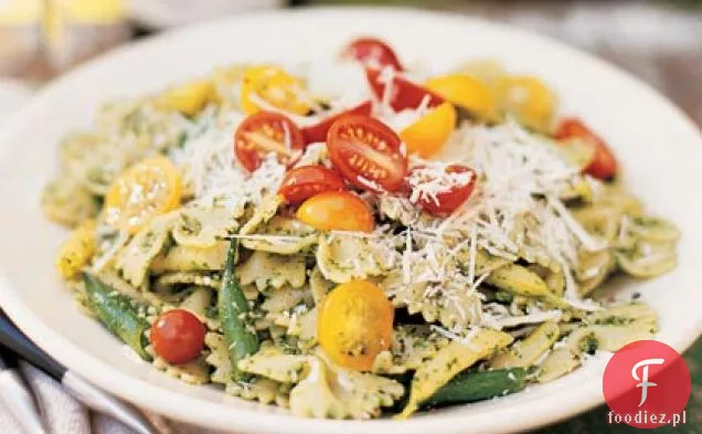 Farfalle z pesto z rukoli