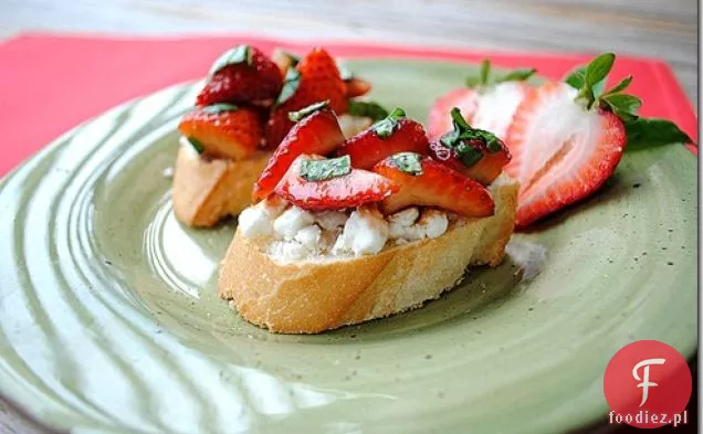 Truskawka Balsamiczna Bruschetta