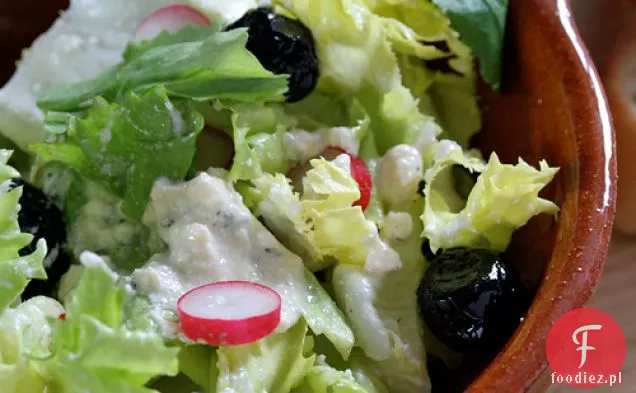 Kremowa feta-sos do octu winnego czerwonego