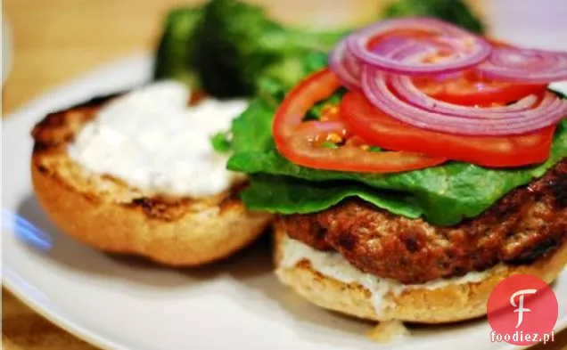 Balsamiczny Hamburger Redukcyjny Z Ciepłym Serem Kozim