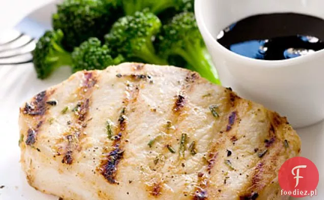 Grillowane Kotlety Wieprzowe Z Syropem Balsamicznym