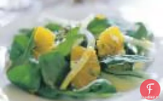 Sałatka Z Rukoli, Kopru Włoskiego I Pomarańczy