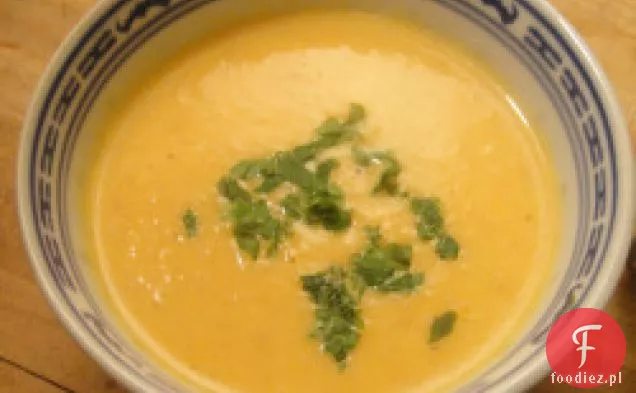 Ugotuj książkę: krem z marchewki z zupą imbirową