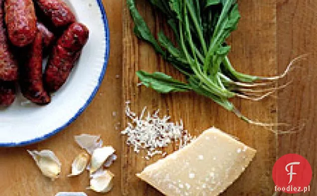 Kiełbasa Grillowana Z Pesto Z Rukoli