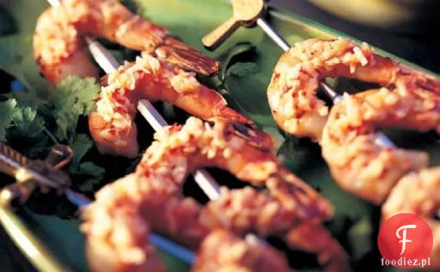 Sambal Jawajski z grillowanymi krewetkami