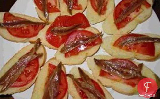 Canapes de Anchoa (kanapki z sardeli)