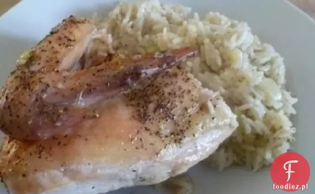 Risotto Z Pieczonym Kurczakiem