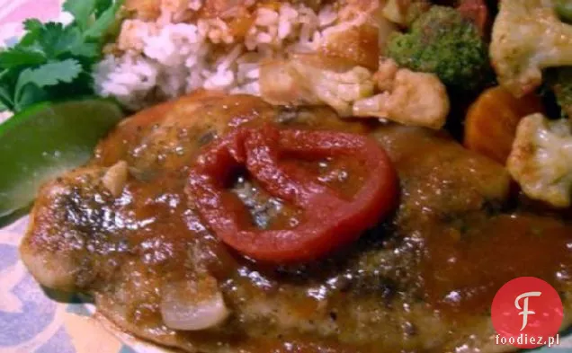 Filet Basa Z Warzywami Cajun