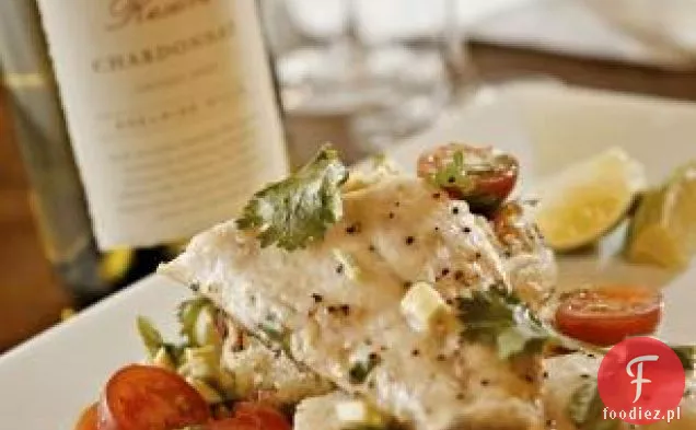 Fylde Coast Sea Bass With Jacob ' s Creek Reserve Chardonnay