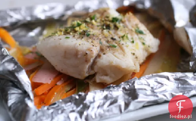 Dorsz ryba Grillowana w folii
