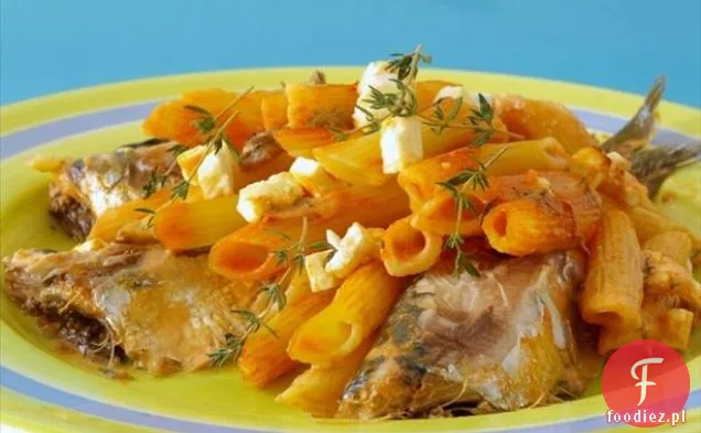 Penne Con La Sardine (Pieczony makaron i sardynki)