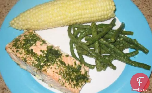 Łosoś na grillu