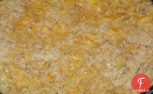Zapiekanka z makaronem i tuńczykiem