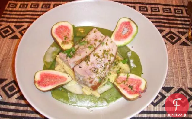 Tuńczyk zapiekany w sosie Chardonnay