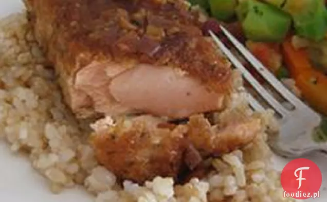 Parmezan Crusted Salmon