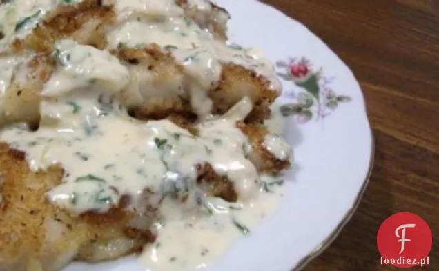 Dorsz wędzony w sosie Pietruszkowym