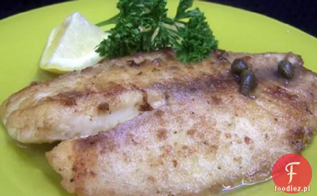 tilapia w sosie cytrynowo-pieprzowym
