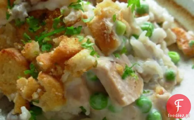 W spiżarni zapiekanka z tuńczykiem i ryżem