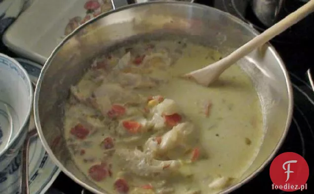 Dorsz Chowder dla dwojga