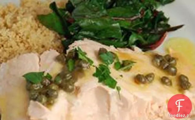 Patelnia Alaskan Salmon Piccata