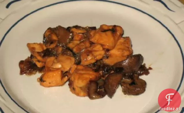 Acadia ' s Salmon Mushroom Stir Fry