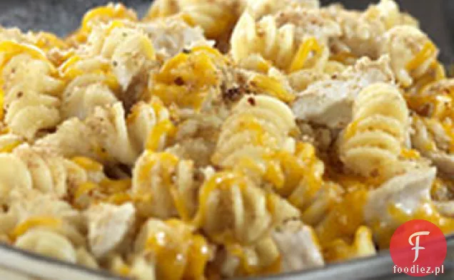 Cheddar z tuńczykiem i makaronem
