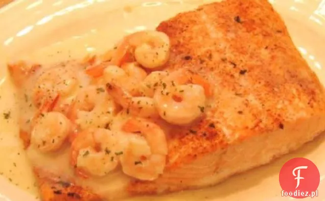 Łosoś W Sosie Ziołowo-Krewetkowym Ww