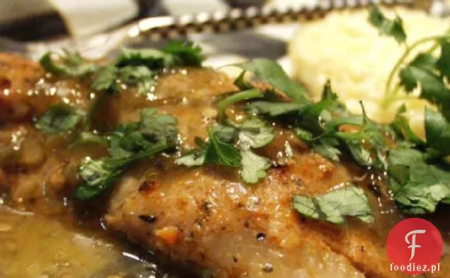 Czarna Ryba Z Salsą Verde (Low Carb)